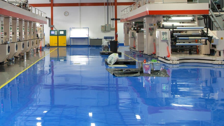 Industrial Epoxy Floor Coating System