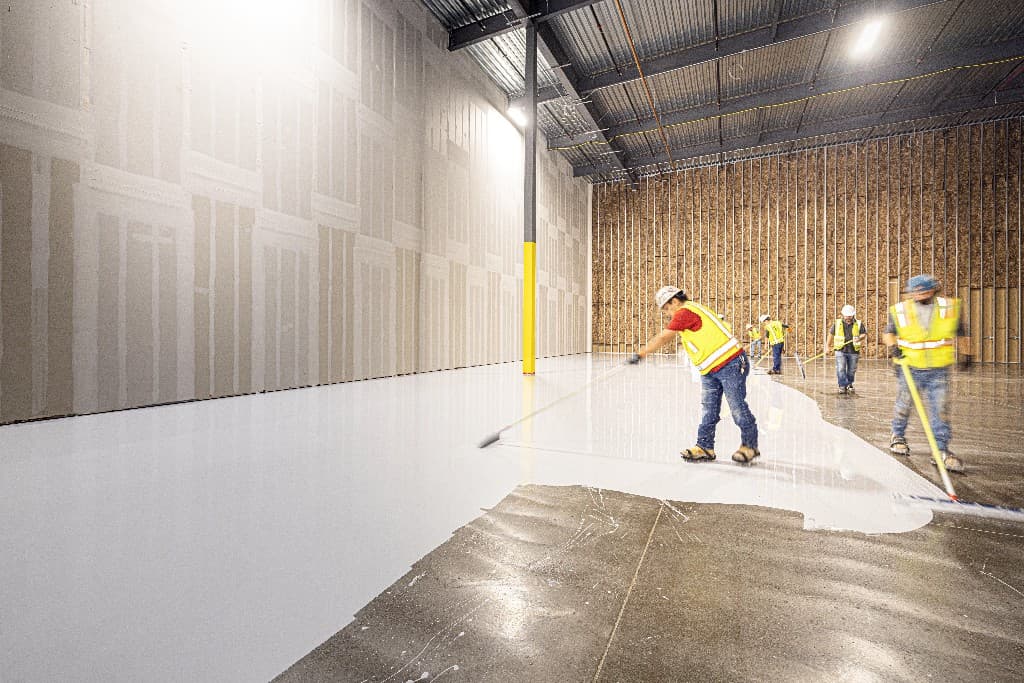 Self-Leveling Floor Screed
