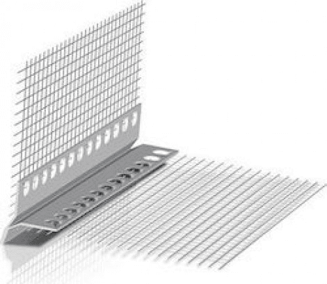Marmodom PVC WATER DRIP PROFILE EXTRA with alkali-resistant fiberglass mesh